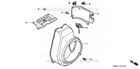 AIR COOLING GUIDE COVER for Honda WA10