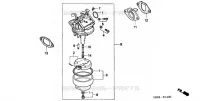 CARBURETOR (1) for Honda WA10