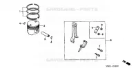 CRANKSHAFT   PISTON for Honda WA10