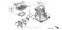 CYLINDER BODY /  CYLINDER HEAD for Honda WA10