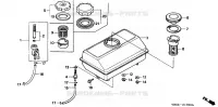 FUEL TANK for Honda WA10