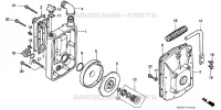 HOUSING / MOBILE WHEEL (1) for Honda WA10