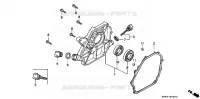 CHAIN FRONT SPROCKET COVER for Honda WA20X