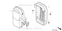 EXHAUST MUFFLER for Honda WA20
