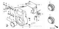 FAN DUCT / SIDE COVER for Honda WA20
