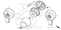 AIR FILTER for Honda E3500K2
