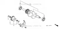 CRANKSHAFT for Honda E3500K2