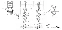 PISTON   CONNECTING ROD for Honda E3500K2