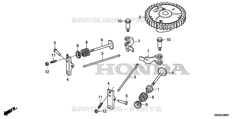 CAMSHAFT Honda jardin ENGINES GCV GCV200H  GCV200H-GJAPH